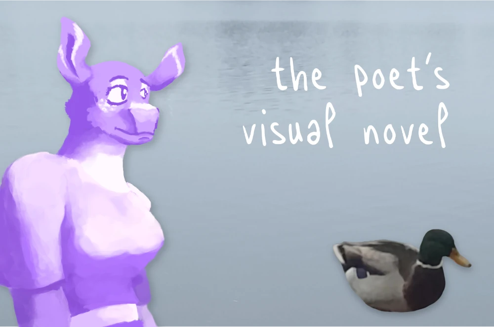 Figure 1: the poet's visual novel
